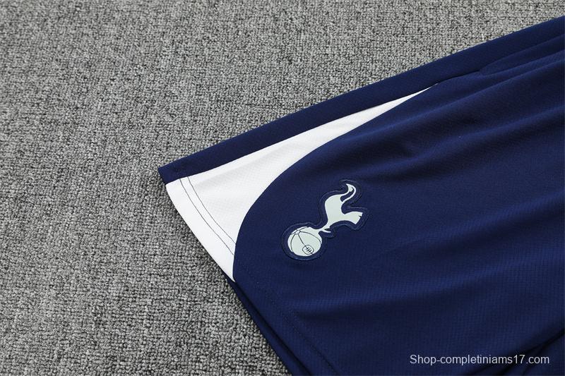 25/26 Tottenham Hotspur Grey with XS Short Sleeve+Soccer Shorts