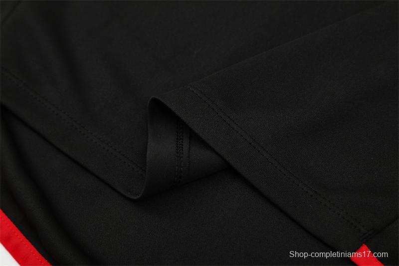 Retro 05/06 AC Milan Black Half Zipper Jacket