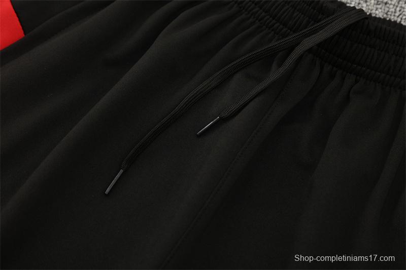 25/26 Portugal Red Half Zipper Jacket+Long Pants