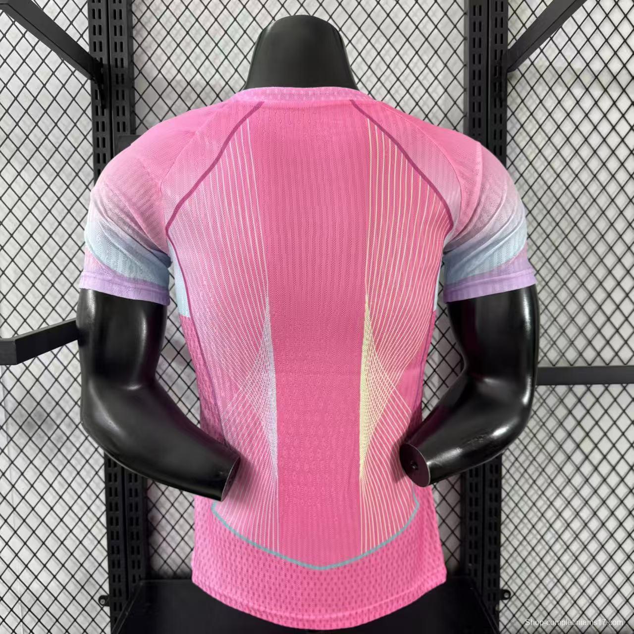 25/26 Player Version PSG Pink Jersey