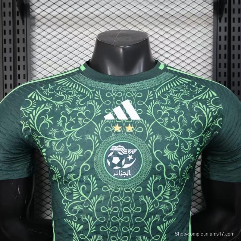 Player Version 2025 Algeria Green Jersey