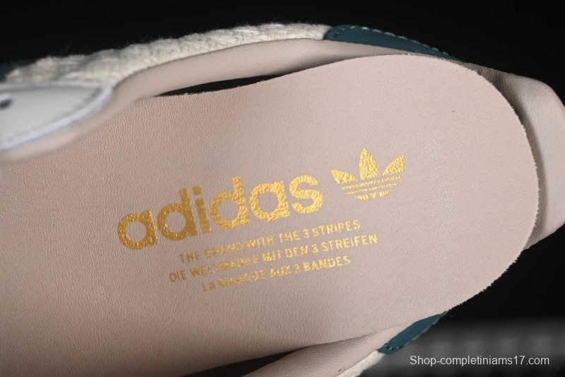 Adidas Originals Gazelle Indoor Retro Casual Slip-Resistant Wear-Resistant Low-Top Skate Shoes - JR3837