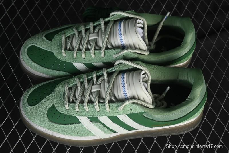 Adidas Bad Bunny x Adidas Gazelle Indoor Retro Casual Slip-Resistant Wear-Resistant Low-Top Skate Shoes - JS5049