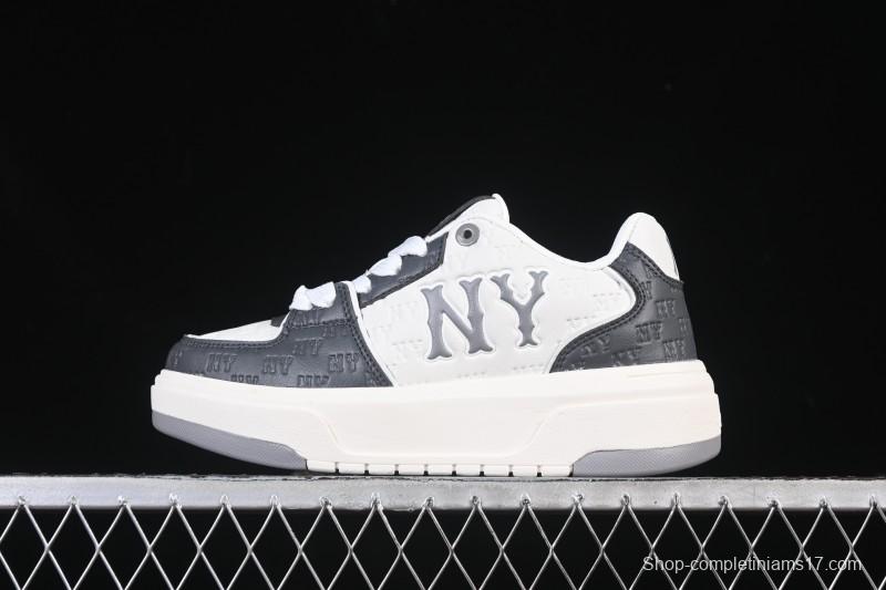 New York Yankees MLB Bigball Chunky Embroidered Monogram Platform Casual Sneakers - 3ASXE035N50CGS