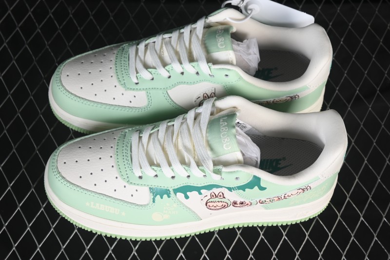 Nike Air Force 1'07 Low Casual Sneakers with Full-Length Air Cushion - KB1688-007