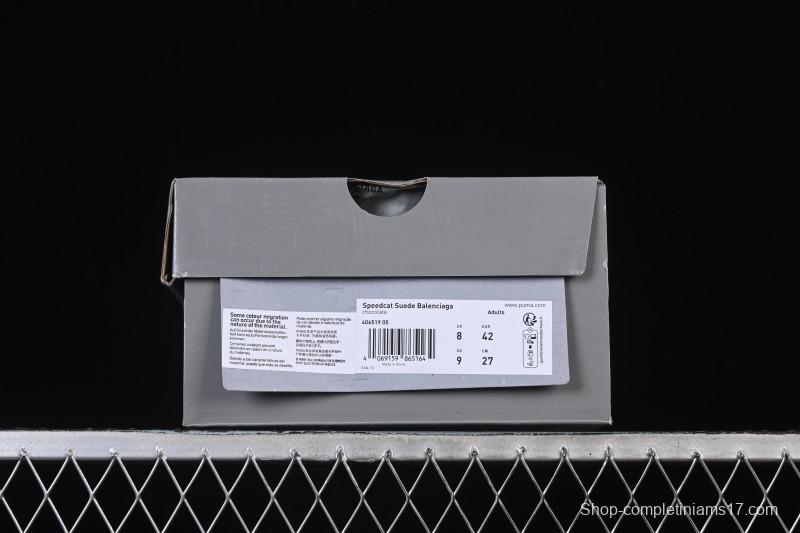 Puma The Open Product x Puma Speedcat Paris Collaboration Low-Top Lifestyle Casual Shoes - 406519-05