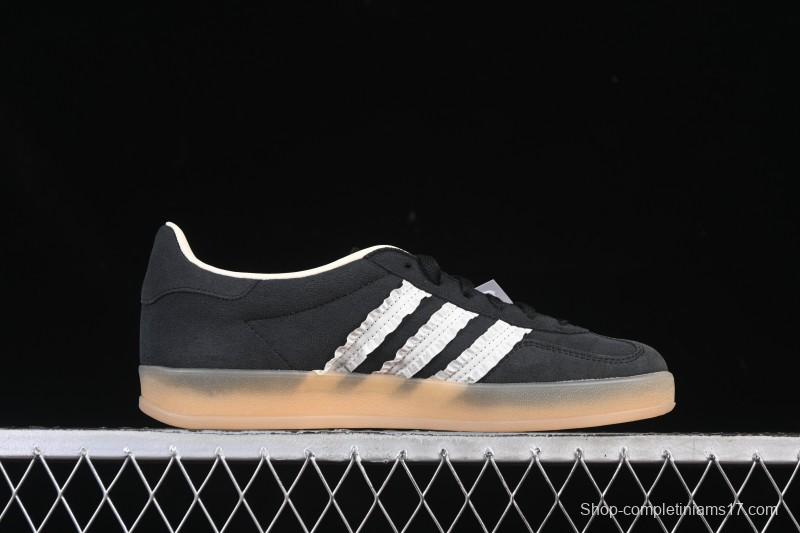 Adidas Originals Gazelle Indoor Retro Casual Slip-Resistant Wear-Resistant Low-Top Skate Shoes - JS1412