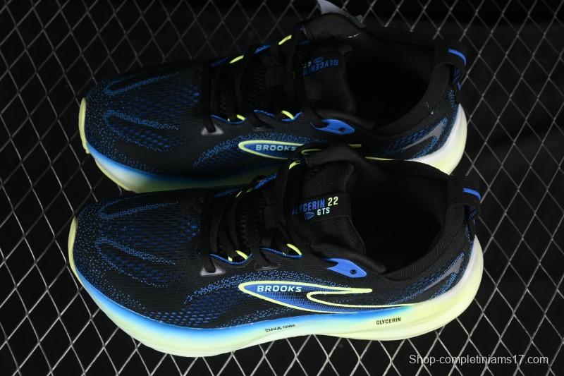 Brooks Glycerin 22 Cushioned Marathon Nitrogen Running Shoes - 1104451D002