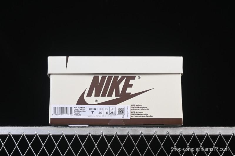 Nike Travis Scott x Air Jordan 1 Low OG AJ1 DM7866-100