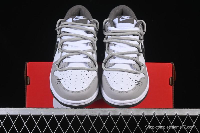Nike SB Dunk Low Just Do It Anniversary Custom Low-Top Skate Shoes HF5441-111