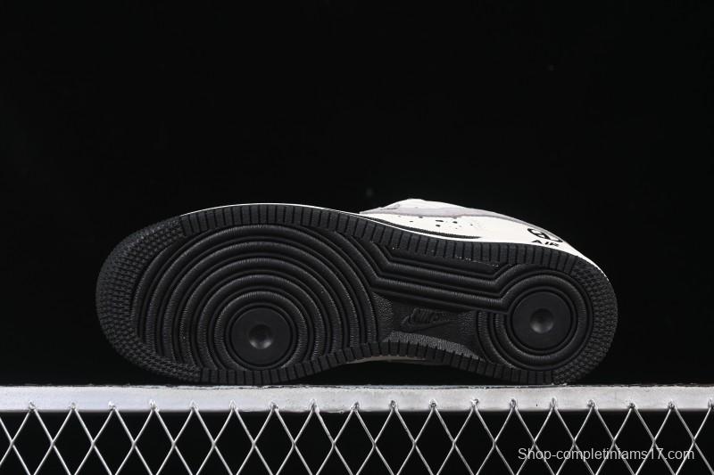 Nike Air Force 1 '07 Low G-Dragon Collaboration Daisy Beige Black Grey Casual Sneakers - QW5606-265