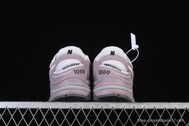 New Balance 1000 Series Retro Dad Style Low-Top Casual Running Shoes - M1000PSY