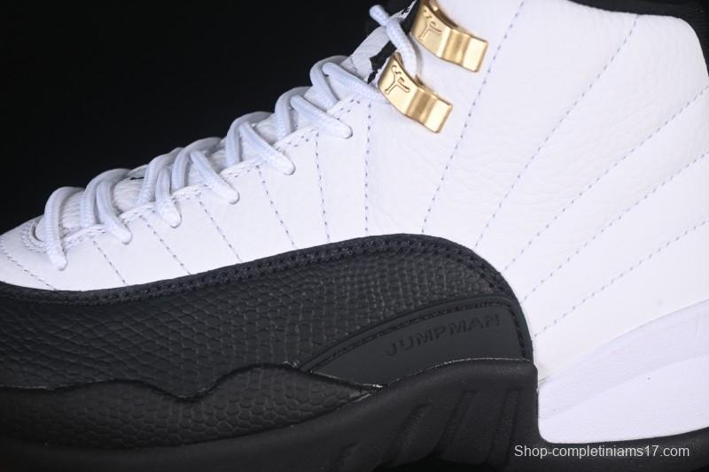 Nike Air Jordan 12 Retro Taxi Gold Buckle - 153265-117