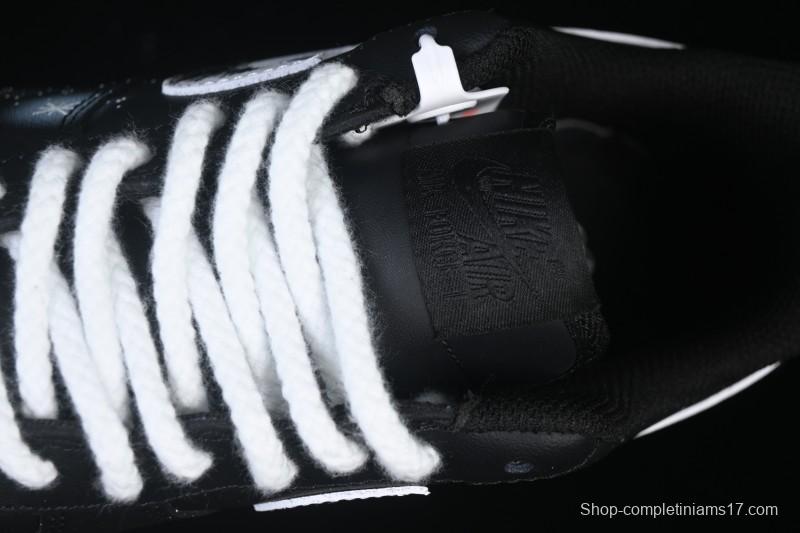 Nike Air Force 1'07 Low Two-Dimensional Theme Black Space Casual Sneakers - ZH0316-101