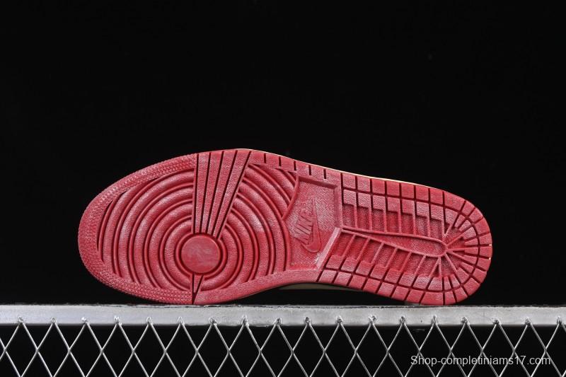 Nike Nigel Sylvester x Air Jordan 1 Low Lifestyle Casual Sneakers - IB8958-001