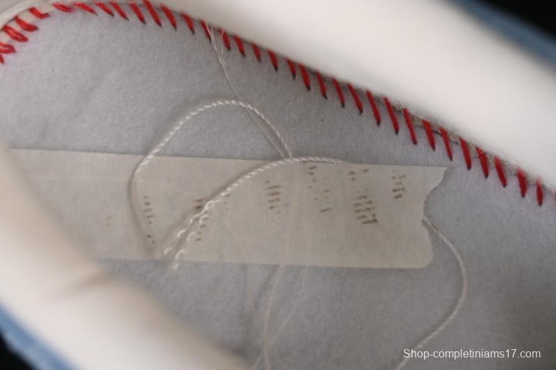 Nike Air Force 1 '07 Low Levi's White Light Blue Casual Sneakers - YF9511-814