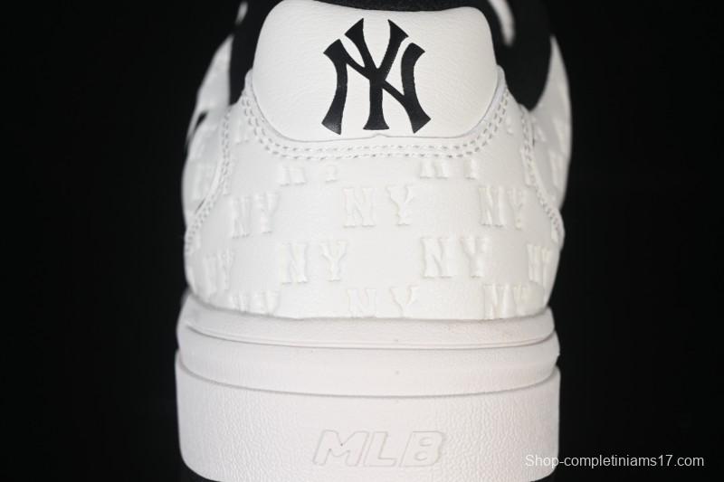 New York Yankees Bigball Chunky Embo Monogram Height Increasing Thick Sole Casual Sneakers - 3ASXE035N50CRL