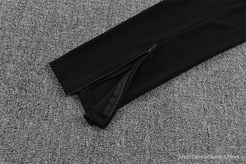 25/26 AC Milan Red Camouflage Half Zipper Jacket+Long Pants