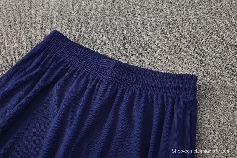 Player Version 25/26 Barcelona Royal Blue T90 Half Zipper Jacket+Long Pants