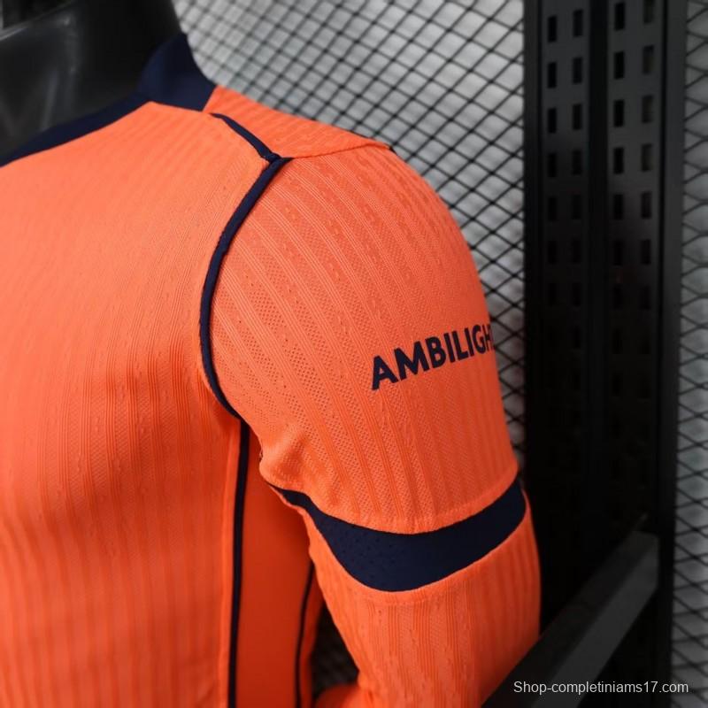 Player Version 25/26 Barcelona Third Long Sleeve Jersey