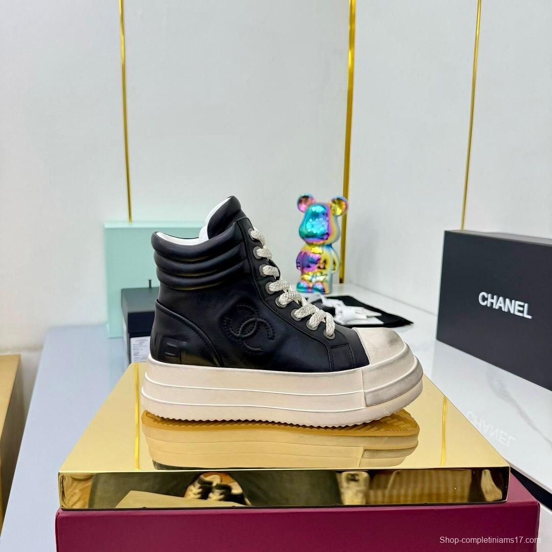 Chanel 2025 SS Short Boots Essential Autumn Winter Heavy Duty Style - LY00400