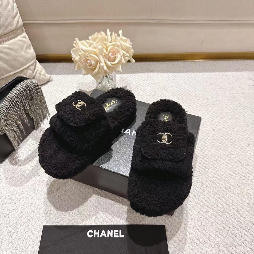 Chanel 2025 SS Slingback Loafers with Lock Buckle - LY00250