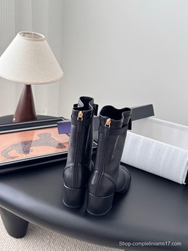 Chanel 2025 SS New Bow Ankle Boots - LY00
