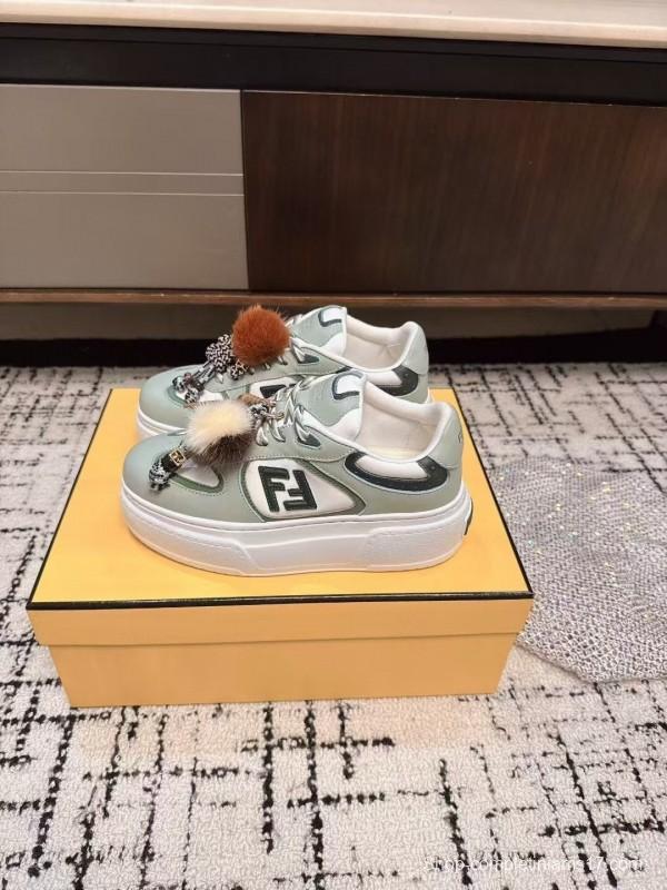 Fendi Match Series Platform Sneakers - KFY00320