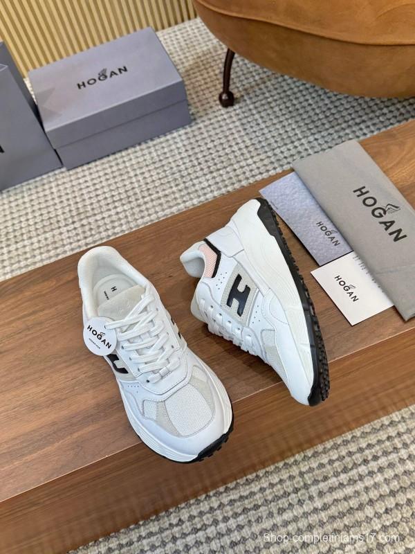 Hogan H-STRIPES Series Couple Thick Sole Dad Shoes Casual Sneakers - LY00370/LY00380