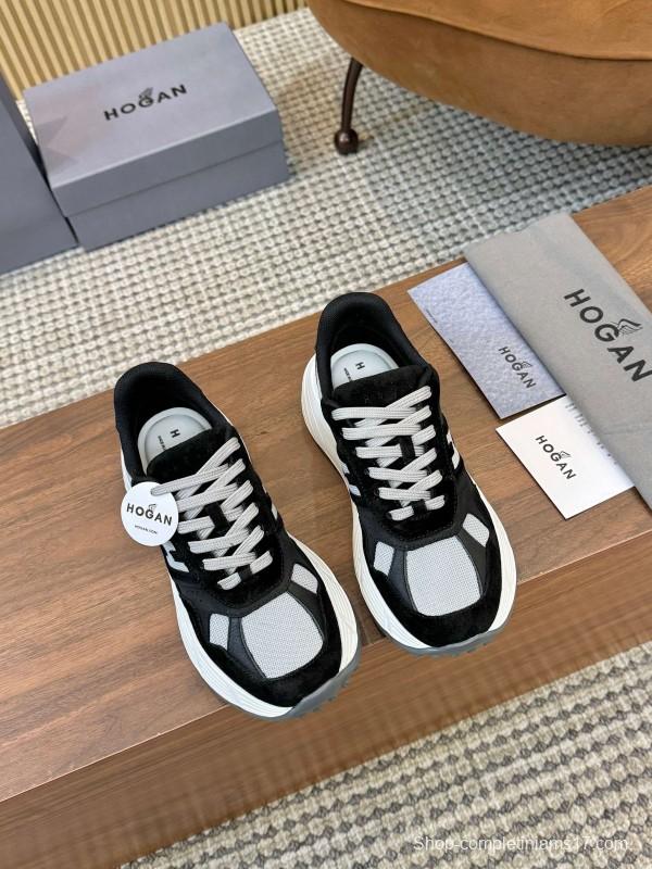 Hogan H-STRIPES Series Couple Thick Sole Dad Shoes Casual Sneakers - LY00370/LY00380