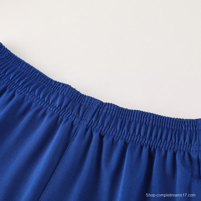 2025 Netherlands Blue Short Sleeve+Soccer Shorts