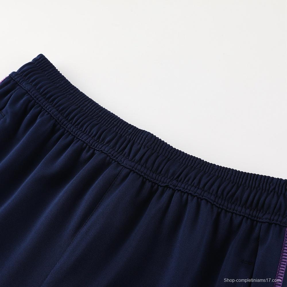 23/24 Argentina Royal Blue S-2XL Half Zipper Jacket+Long Pants