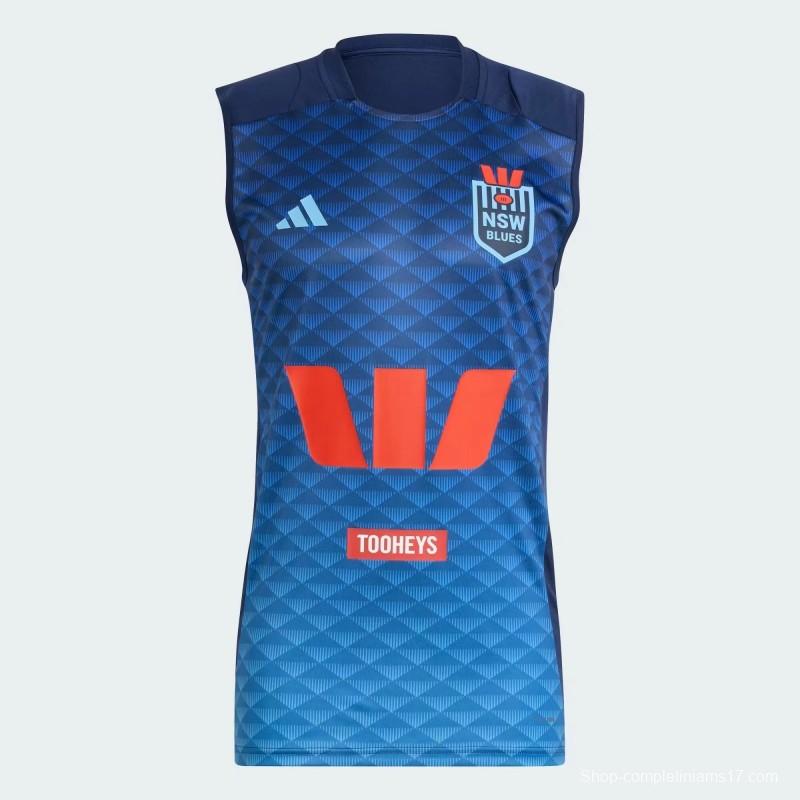 2026 NSW Blues Navy Blue with Diamond Pattern Women's Jersey