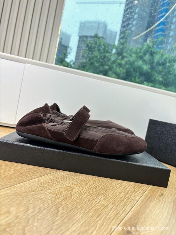 Prada 2025 SS Metal Toe Thin Sole Training Shoes Casual Footwear - LY00260