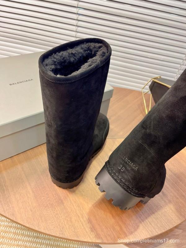 Balenciaga 2025 SS Oversized High Heel Snow Boots - AS00570
