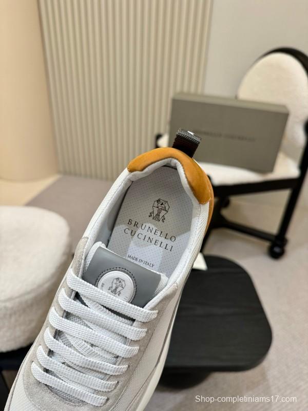 Brunello Cucinelli Casual Sneakers New Material Design - KFY00320