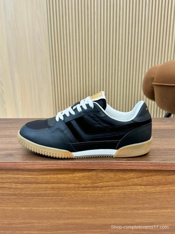 TOM FORD 2025 SS Casual Shoes with Classic Color Blocking and Imported Leather Insole - AS00350
