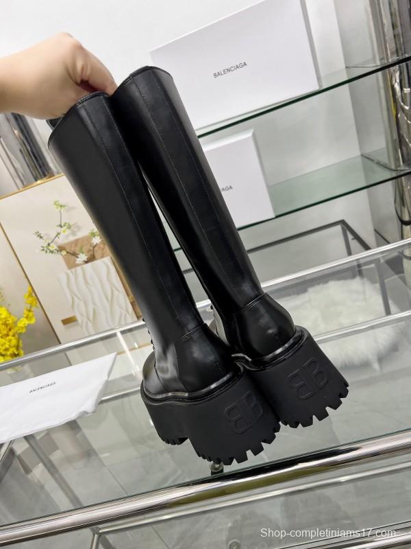 Balenciaga 2025/SS Thick Sole Ankle Boots Heavy Craftsmanship - LY00440