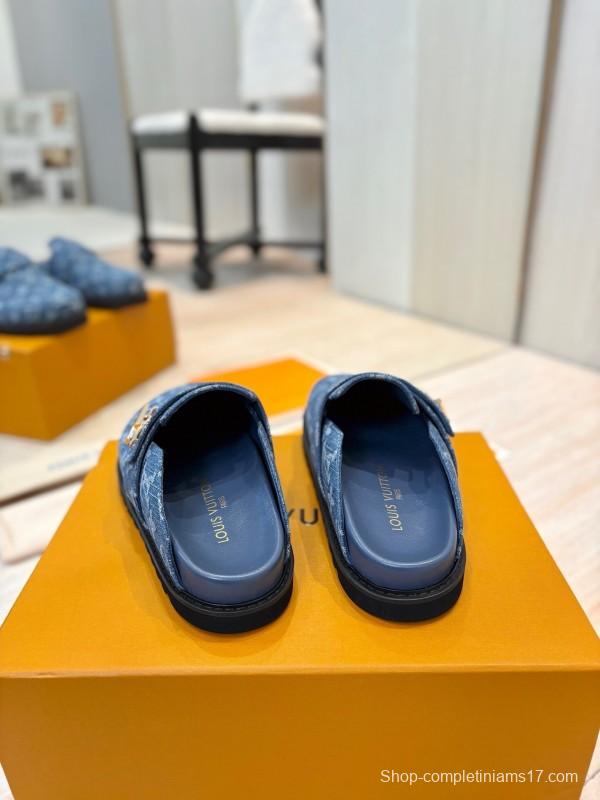 Louis Vuitton 2025 SS Monogram Sandals Couple Edition - KFY00280