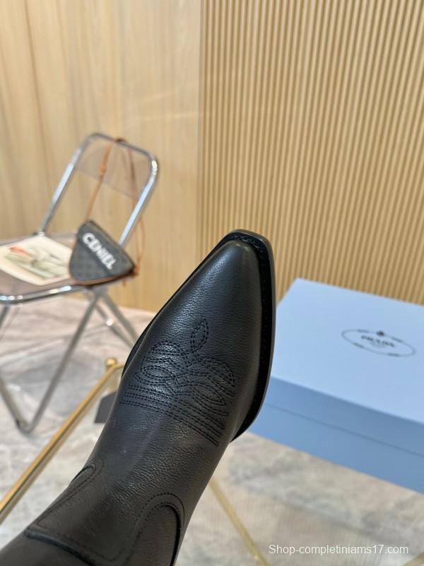 Prada Classic Pointed Boots 2025 SS - LY00370/LY00440