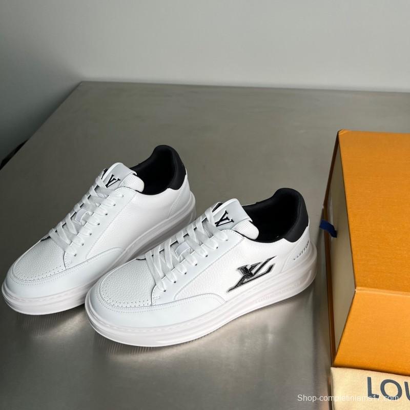 Lv Beverly Hills Low-Top Fashion Sneakers Men's Shoes - YC