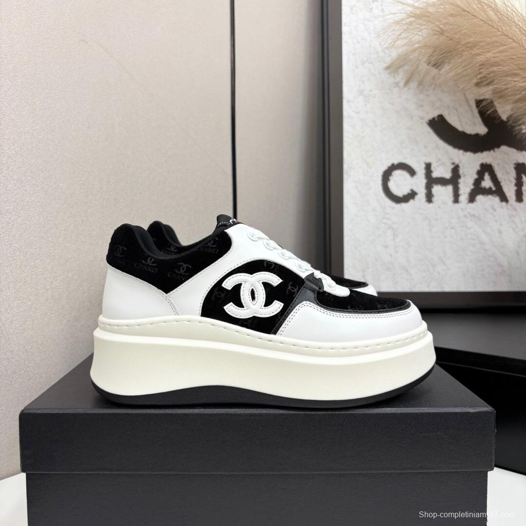 Chanel 2025 SS Panda Casual Sports Shoes - LY00340