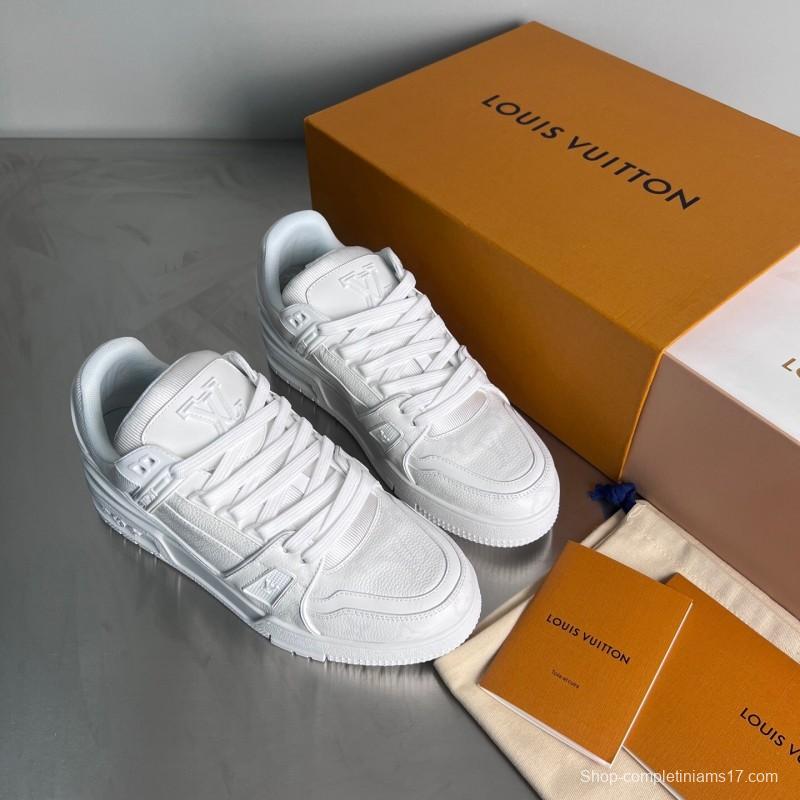 Louis Vuitton 2025 Spring Summer Collection Signature Logo Sneakers - YC