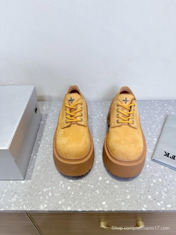 Smfk 2025 SS Collection Platform Derby Shoes with Thick Sole - LY00260