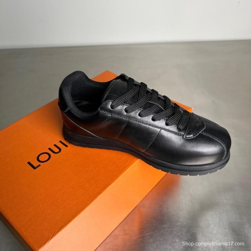 LV Louis Vuitton 2025 SS Pharrell Williams Collaboration Platform Casual Sneakers - YC