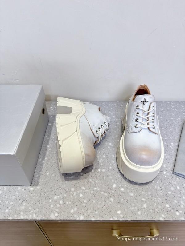 SMFK 2025SS Derby Shoes with Thick Sole Platform - LY00260