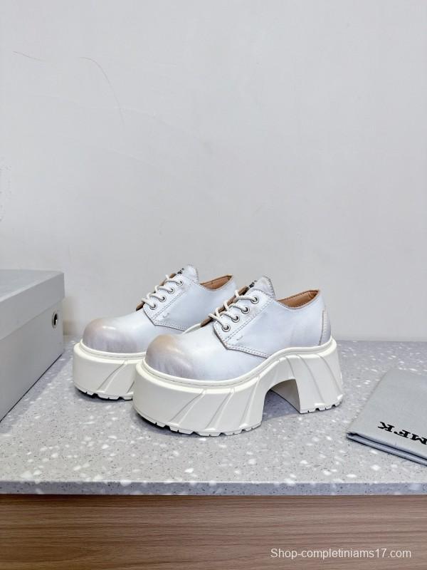 SMFK 2025SS Derby Shoes with Thick Sole Platform - LY00260