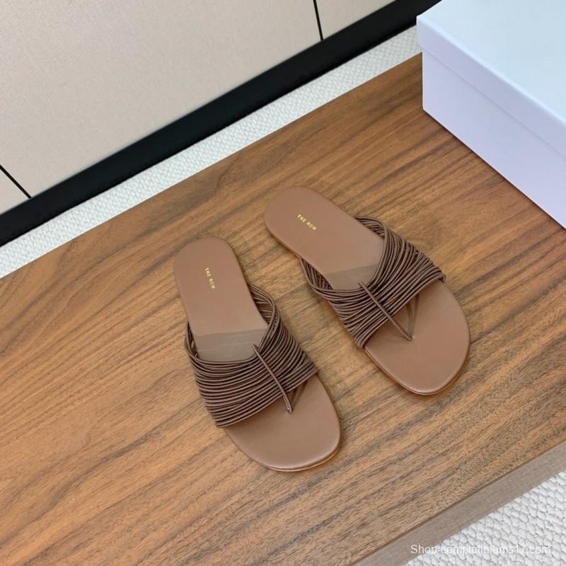 The Row Roman Net Sandals 2025 SS Minimalist Design - KFY00210