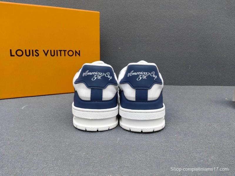 Lv Tarine Trainer Retro Basketball-Inspired Casual Shoes - AS00400
