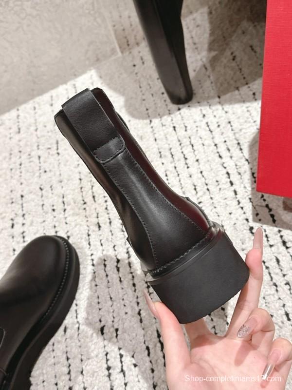 Valentino 2025 SS Metal Element Short Boots - LY00330